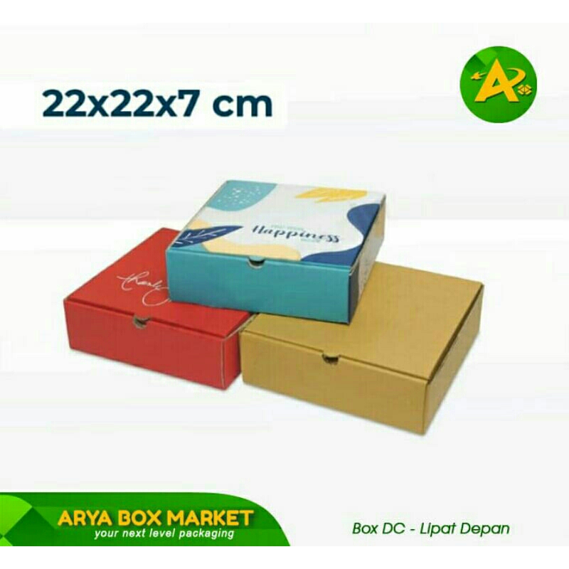 

Box Nasi 22x22x7cm Kardus/Karton/Pizza/Polos/Packing