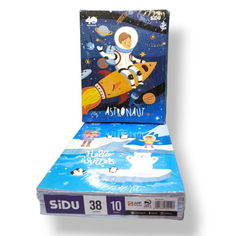 

BUKU TULIS SIDU 38 LEMBAR PACK ISI 10 PCS