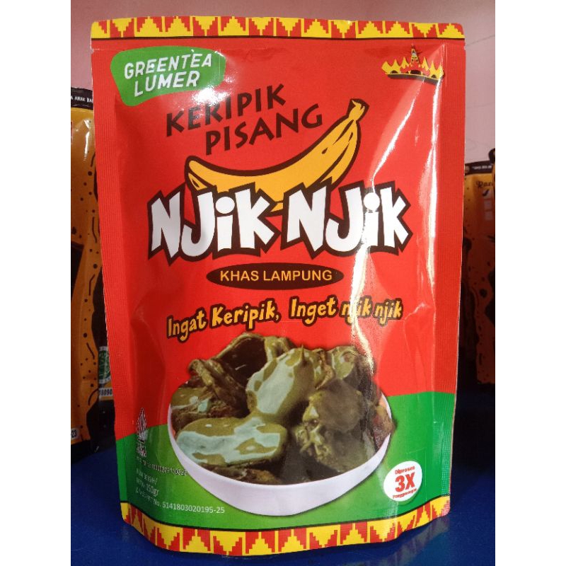 

Keripik Pisang Greentea Lumer Khas Lampung