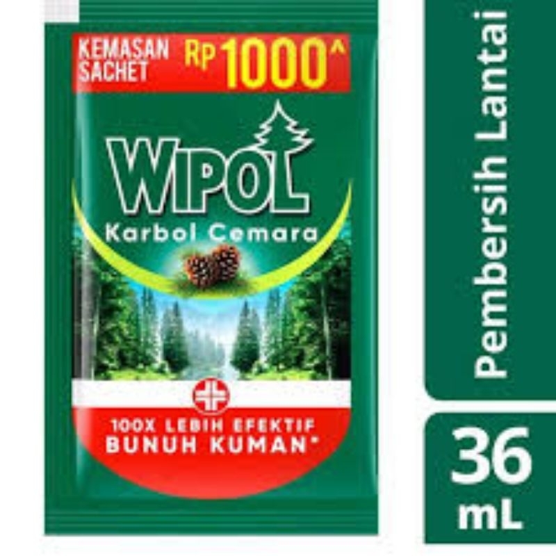 Wipol karbol wangi renceng 6x36ml