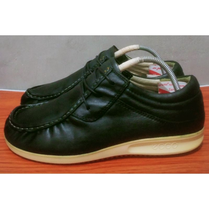 Sepatu Pria Kulit ECCO Black Original