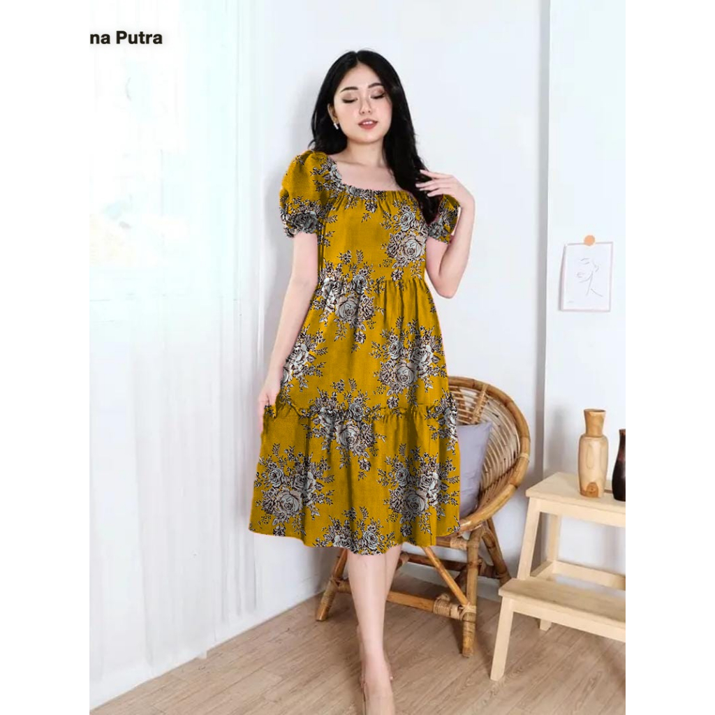 Dres Wanita Brokat Ibuibu Kegereja Model Baru Natal M L Xl Xxl Pakaian Sexy Gaun Pesta Ultah Pernika