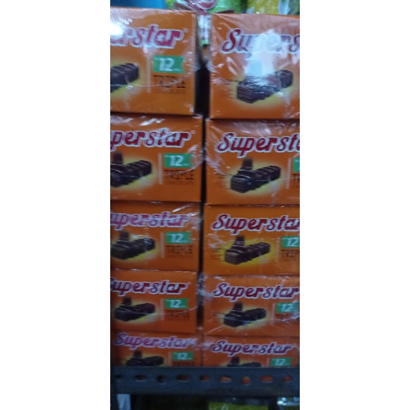 

SUPERSTAR WAFER COKLAT 1PAK ISI 20pcs