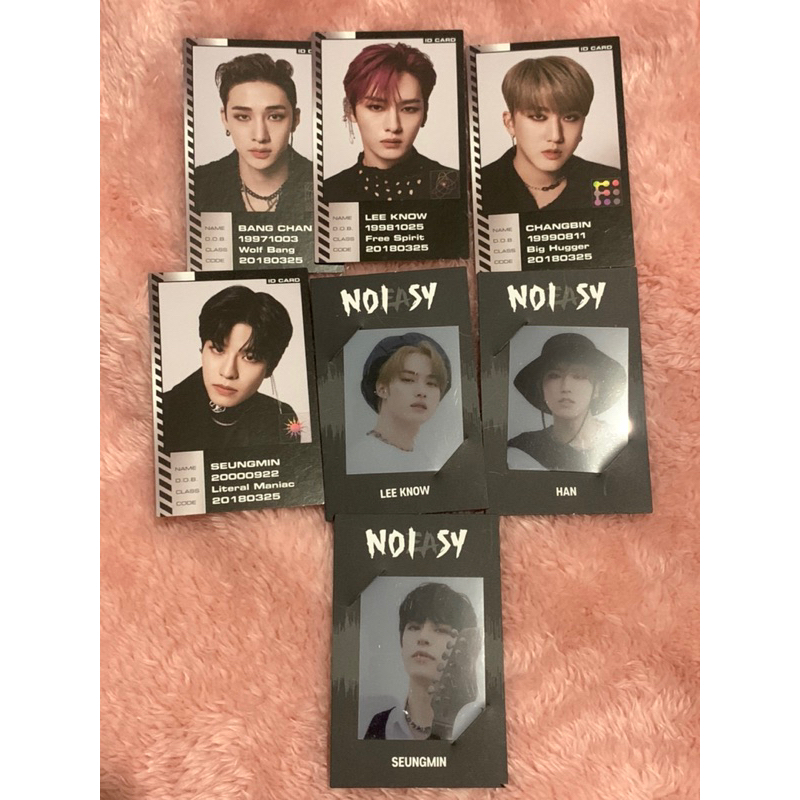 ID CARD & FRAME NOEASY BANGCHAN LEE KNOW