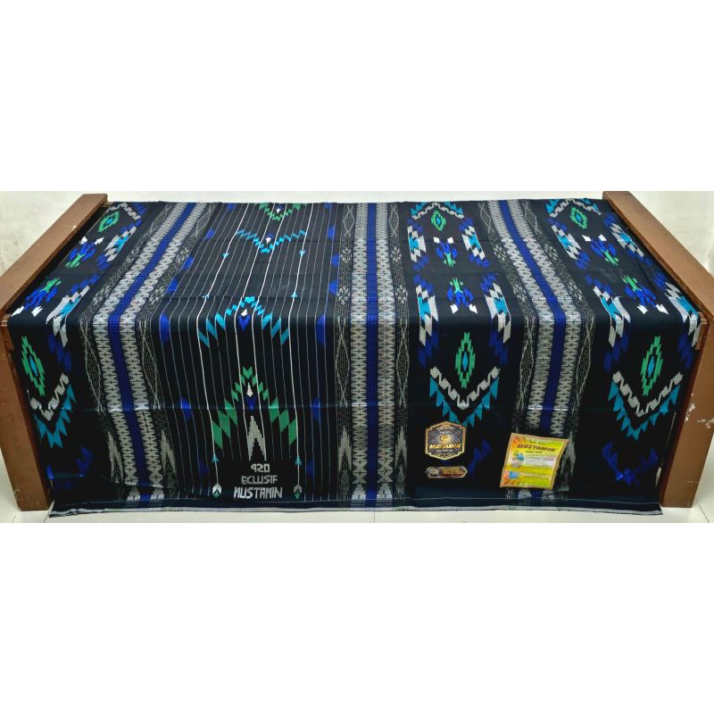 SARUNG TENUN SUTRA EXCLUSIVE MUSTAMIN 420 FULL SUTRA SPECIAL MOTIF SGE SGF SETARA BHS SGA SGT