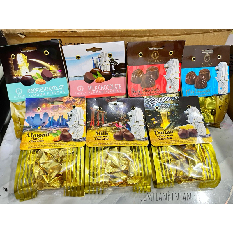 

CemilanBintan( Imelda coklat 75gr) Merlion