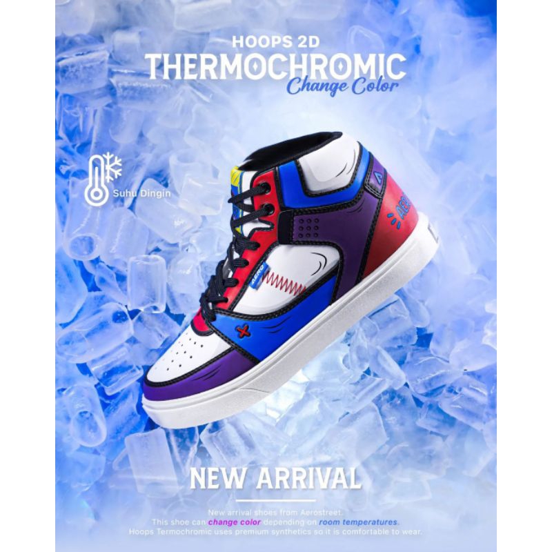 Sepatu Aerostreet 2D Series Thermochromic Size 38 {ORIGINAL}
