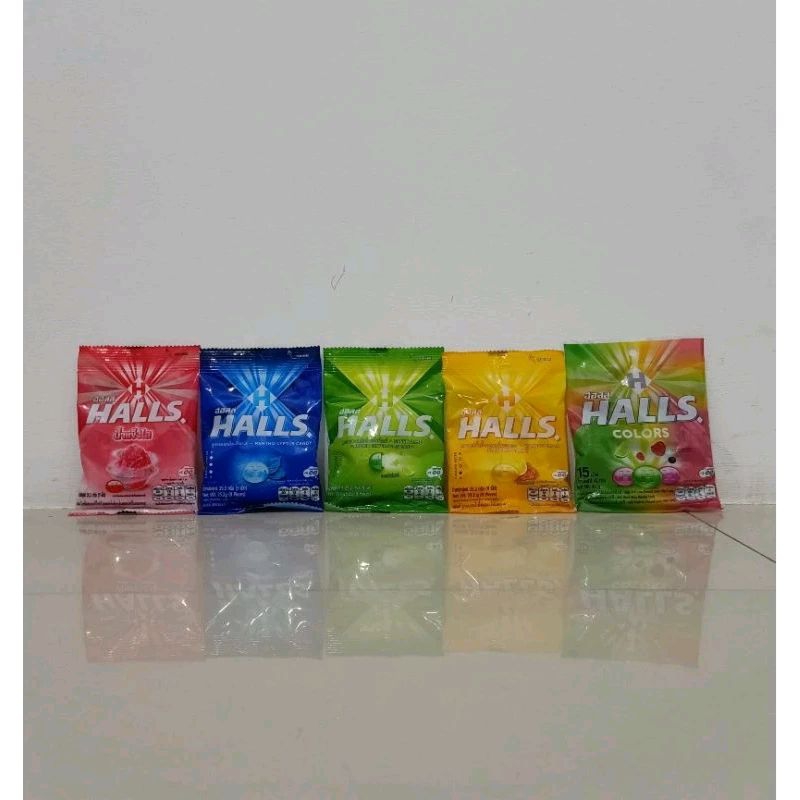 

Permen Candy Halls Flavour Sachet (25 gr & 42 gr)