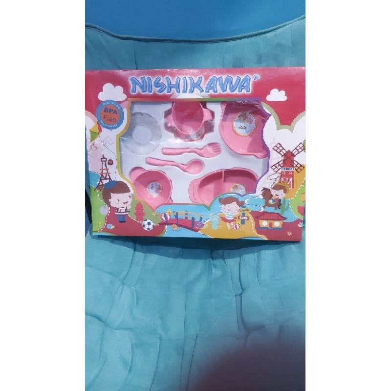 Set makan bayi Feeding set Nishikawa