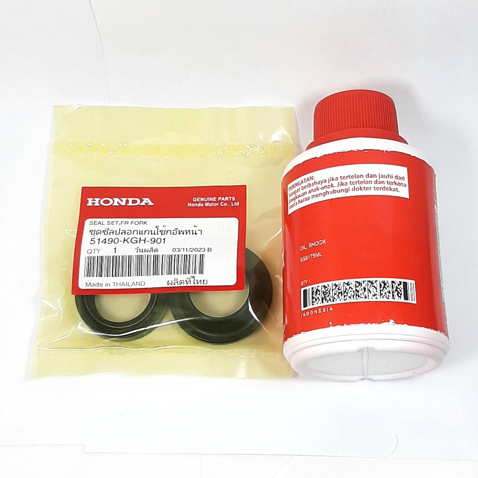 seal shock set tutup abu minyak oli shok beat vario supra grand 51490-KGH-901