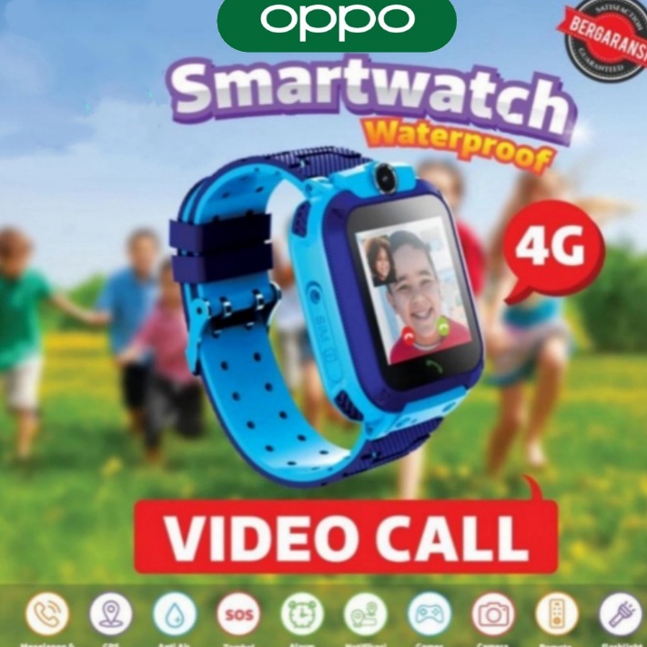 1 OriginalPP Anti Air IP67 Jam tangan anak telepon  anak Gps Digital Smartwatch anak Waterproof Kids