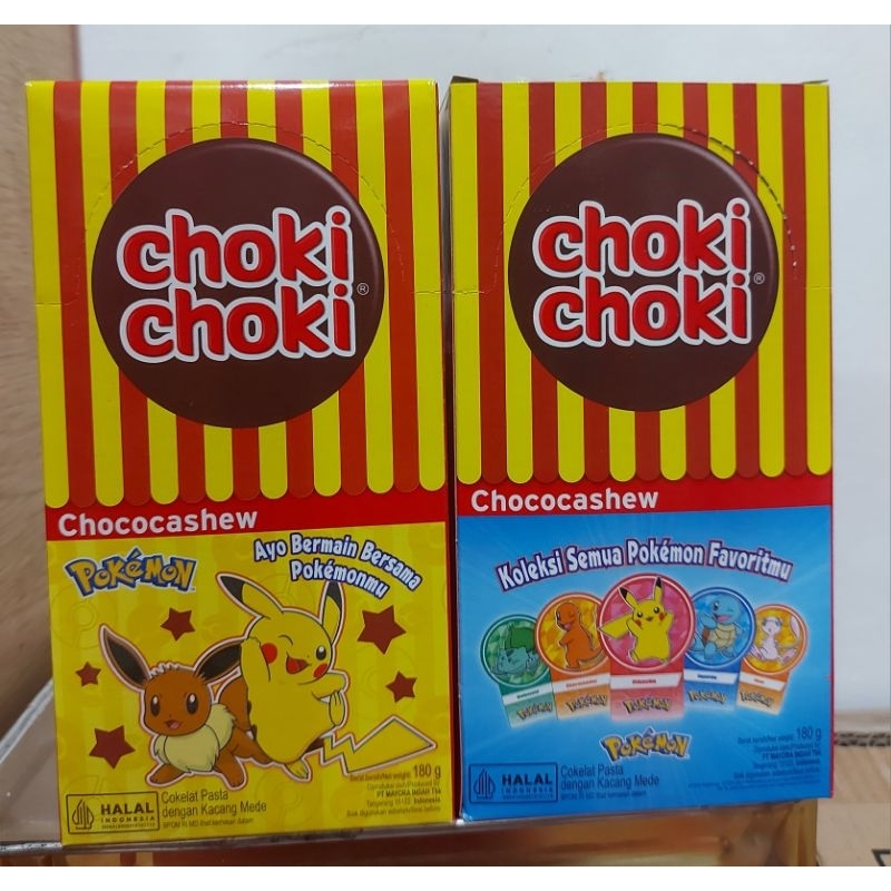 

Choki Choki 1 pack isi 20 Edisi Pokemon