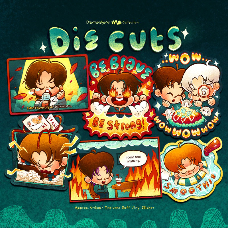 

Smoogie Die Cuts - NCT Dream Die Cut Stickers