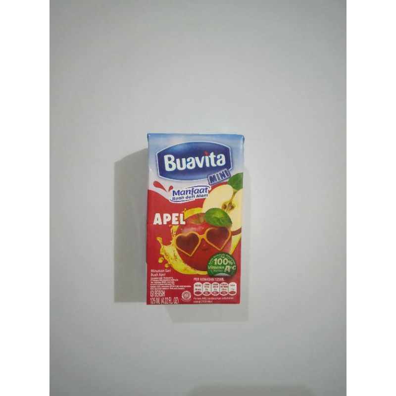 

minuman sari buah apel buavita mini 125ml