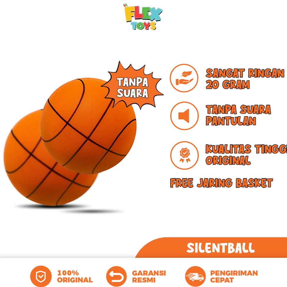 SIAP KIRIM Silent Ball BasketMainan bola basket silent anakpermainan bola basket