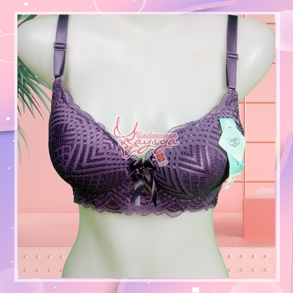 Bra/BH Scalen Secret 8212 Pakai Kawat Ukuran 34-38