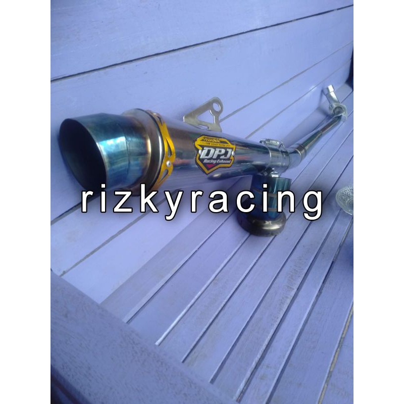 knalpot racing dpj supra x supa 125 revo astrea