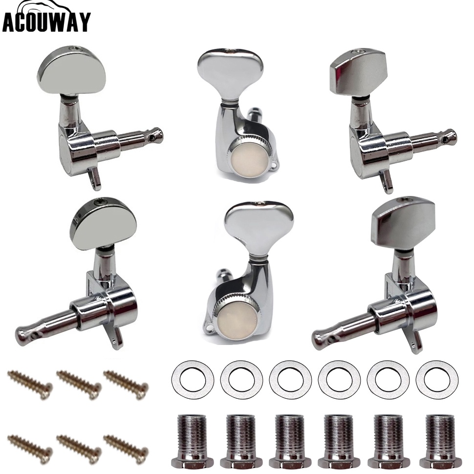 READY Dryer Gitar Tuning Peg Guitar Machine Head Aksesoris Gitar Akustik Dryer Grover Original Enclo