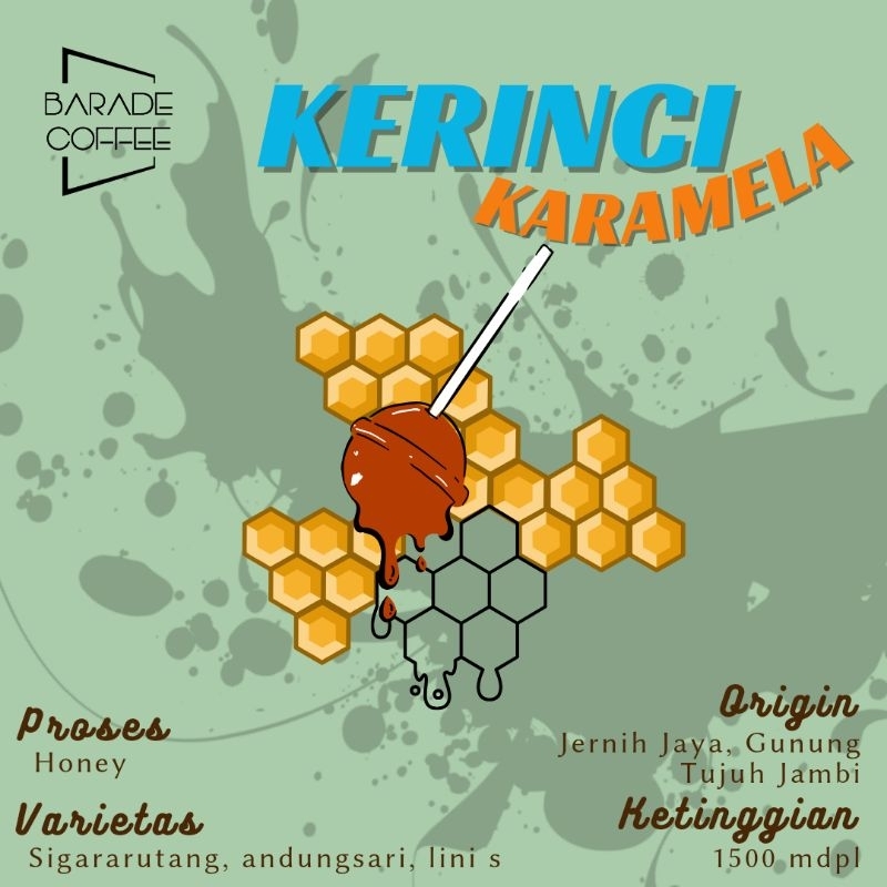 

Kopi Arabika Kerinci Karamela 200gr
