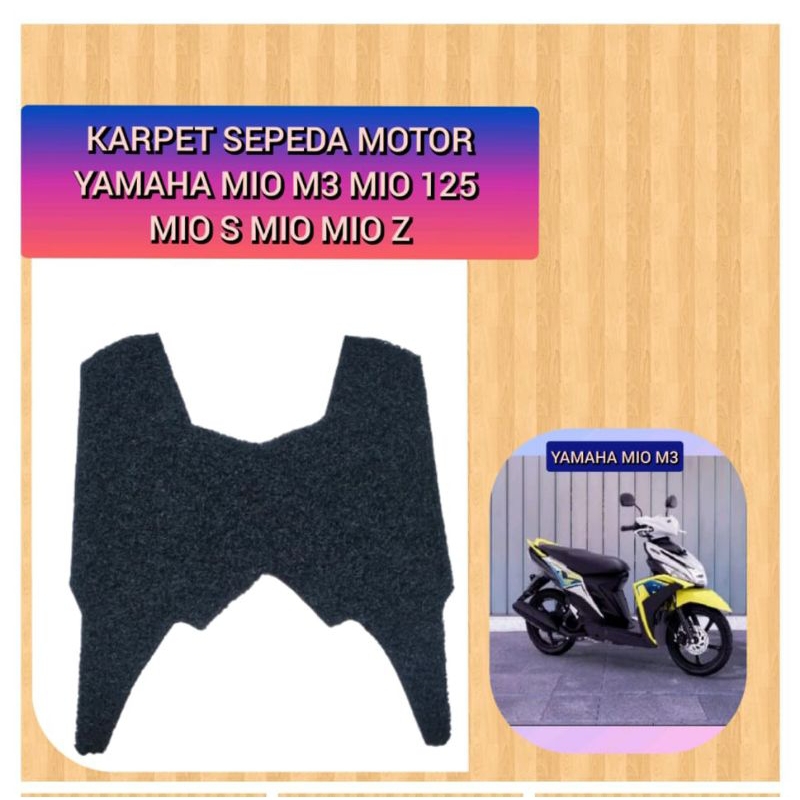 Karpet Sepeda Motor Yamaha Mio M3 Mio S Mio Z Mio 125 Serabut Bihun