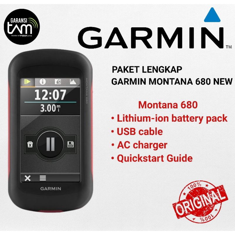 GPS Garmin Montana 680 / GPS Garmin Montana 680 New