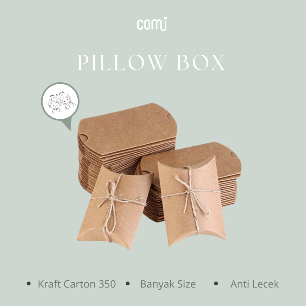 

Pillow Box Premium - Box Hampers - Gift Box - Box Souvenir - Comi Official Store