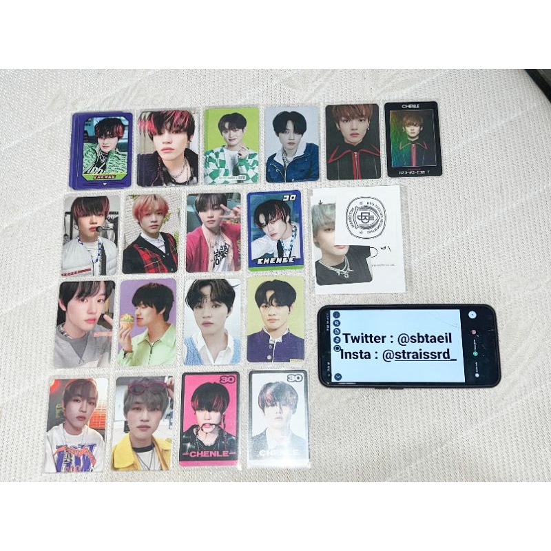 Photocard NCT Glitch Mode, Beatbox, Universe, Sanrio, Season Greeting, Trading Card. Chenle, Jaemin,
