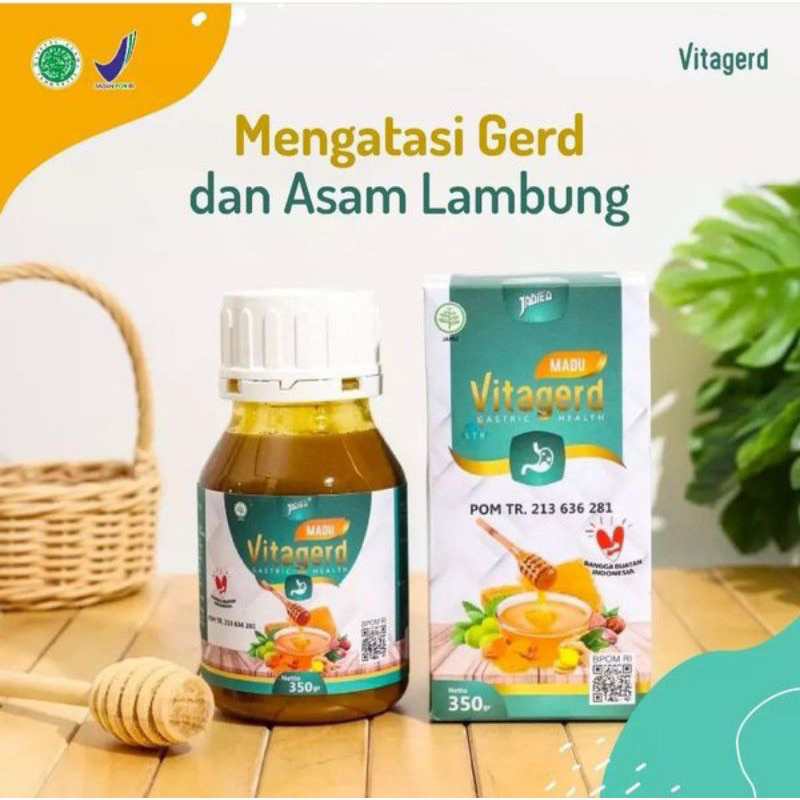 

Madu Vitagerd _Madu herbal alami untuk maag dan asam lambung