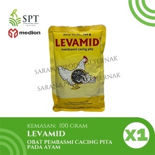 MEDION LEVAMID 1kg OBAT PEMBASMI CACING PITA AYAM
