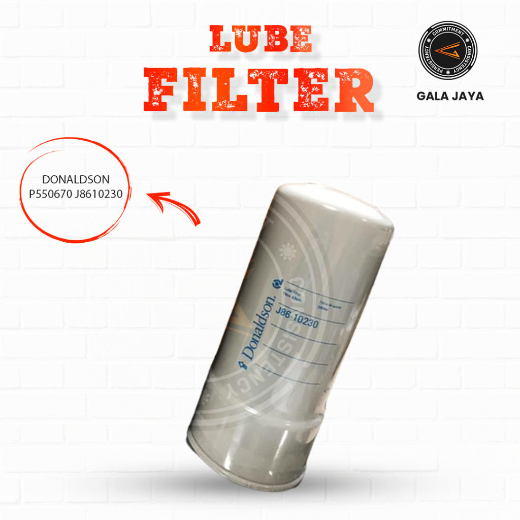 Filter Oli / Lube / Oil P55-0670 J86-10230 P550670 J8610230 - - Donaldson