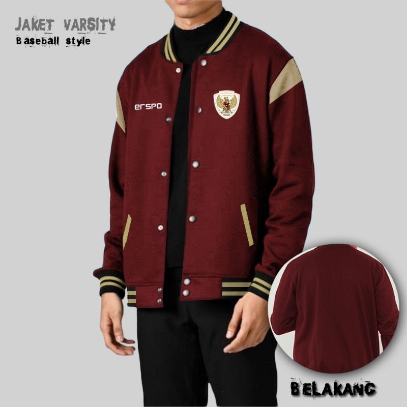 Jaket Timnas Erspo sablon - Jaket Timnas Indonesia terbaru ERSPO - TIMNAS INDONESIA