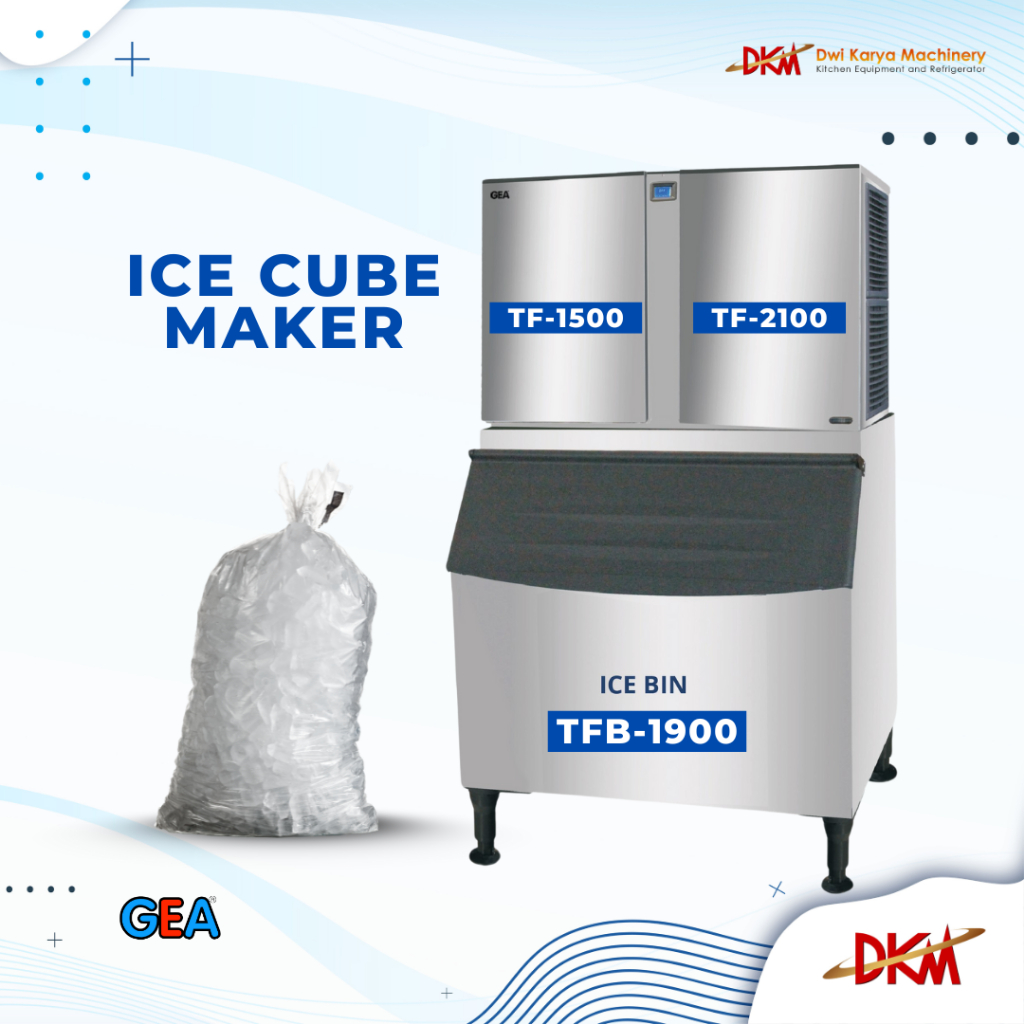 Ice Cube Maker Mesin Pembuat es Cube  TF-2100 GETRA