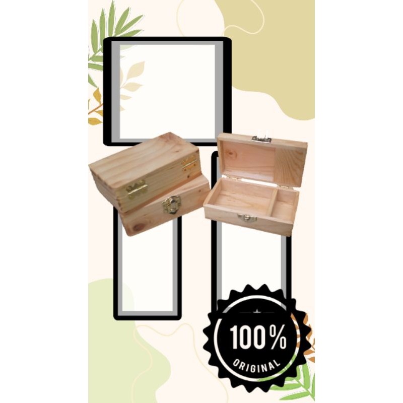 kotak kayu/box kayu/slepen/kotak lintingan/kotak roko/jati belanda