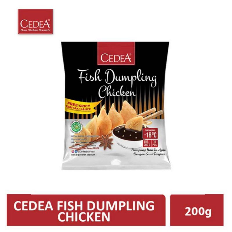 

Cedea Fish Dumpling Chicken/Cheese 200g