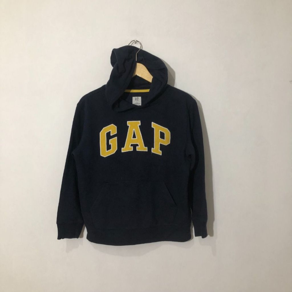 Hoodie GAP Kids Navy Biru Dongker M