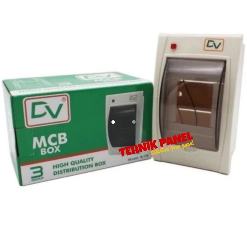 Box Mcb 3/4/8/12 Grup Inbow Outbow dilengkapi indicator  LED