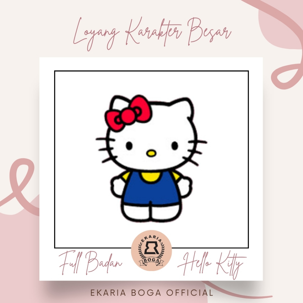 LOYANG | CETAKAN KUE | ROTI | BOLU | CAKE | ULANG TAHUN | ULTAH | FULL BADAN HELLO KITTY | LOYANG KA