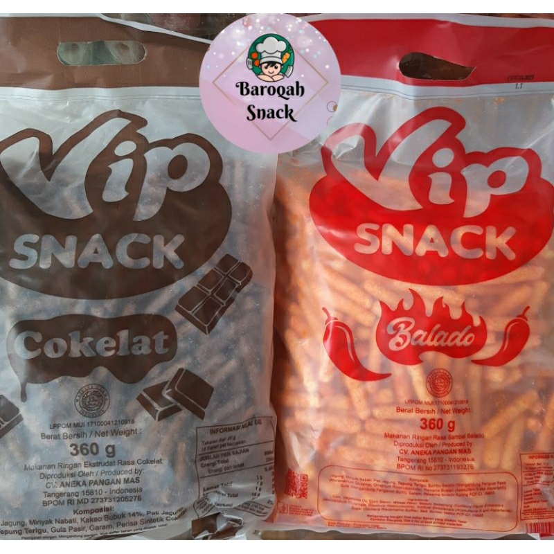 

SNACK VIP STICK JAGUNG 360GR