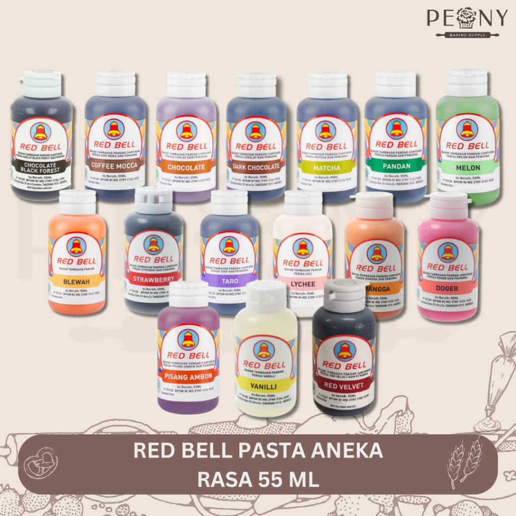 

RED BELL PASTA MAKANAN ANEKA RASA 55 ML