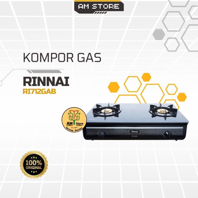 Kompor Gas Rinnai RI712 GAB