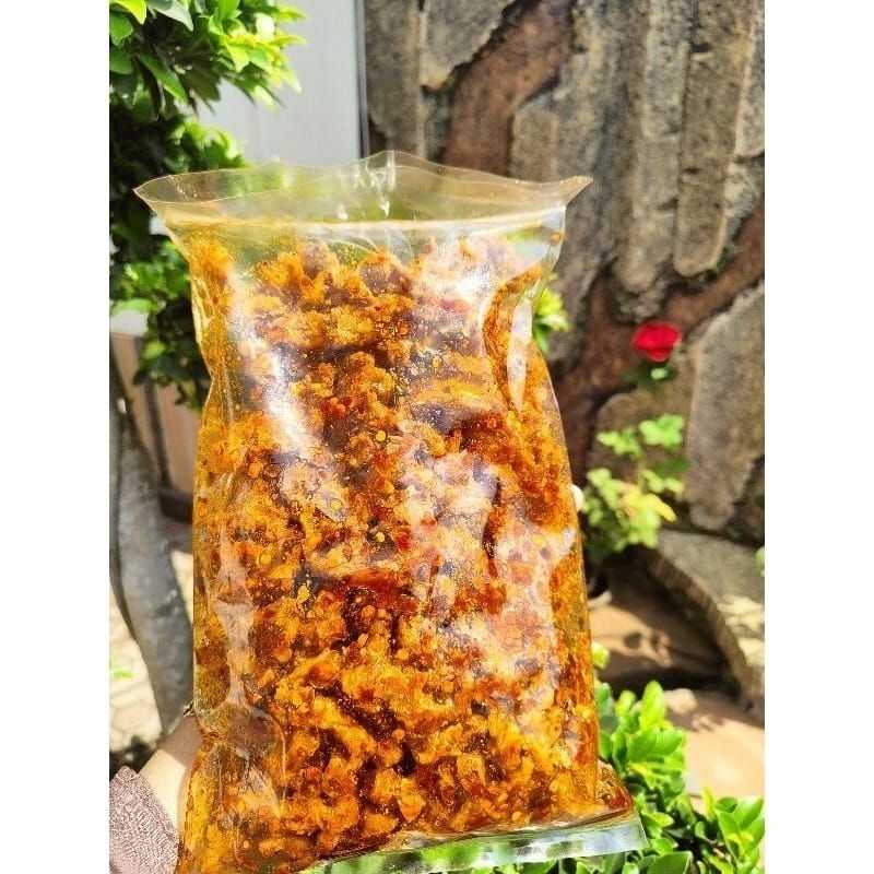 

Usus crispy pedas daun jeruk kemasan 500gr