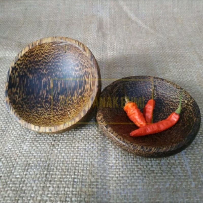 tempat sambal 12 cm kayu aren