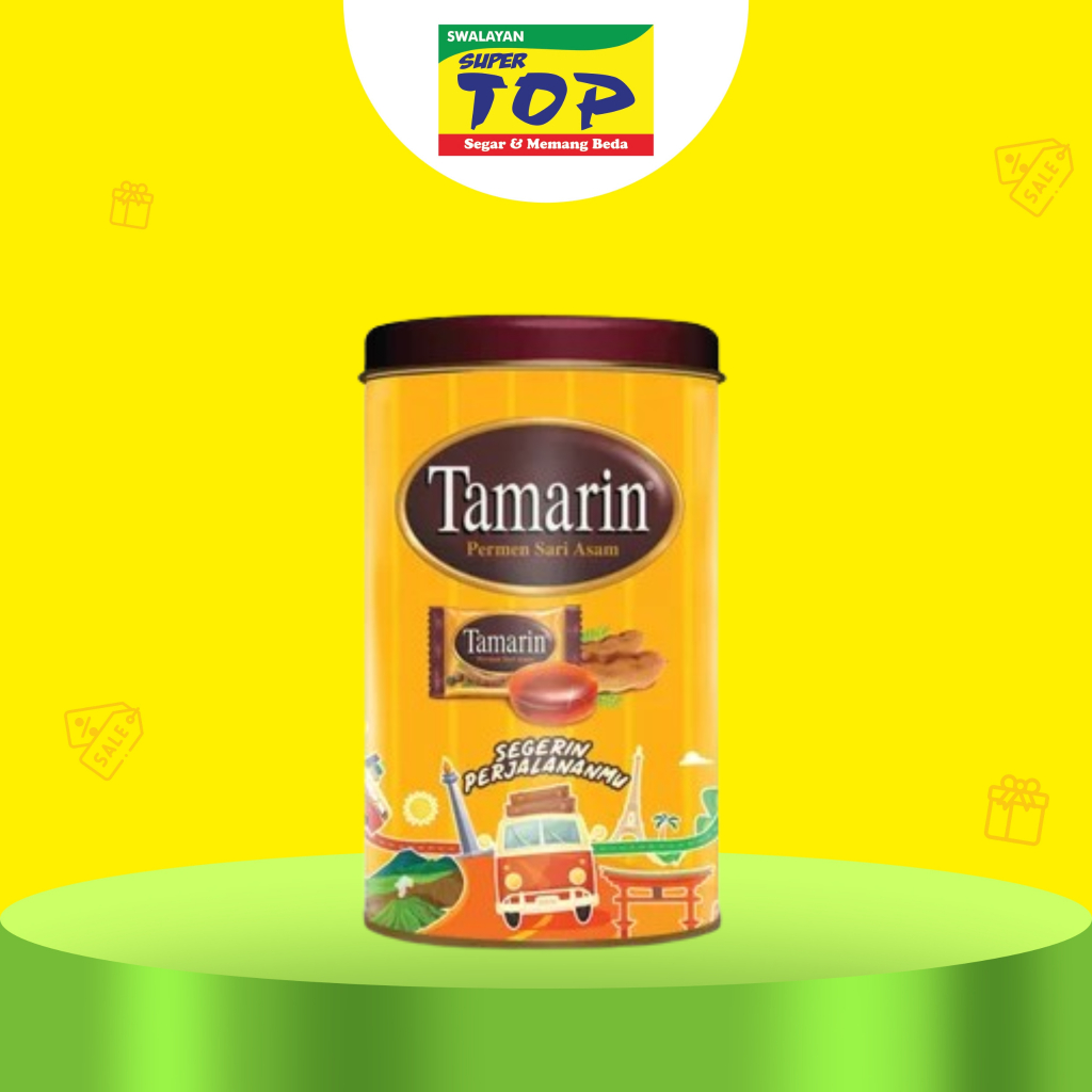 

~TOP~ TAMARIN PERMEN SARI ASAM KALENG 162GR