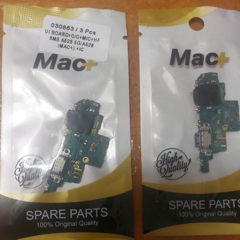 ui Board/Papan cas+Mic+HF Samsung A52S(5G)/A528+IC