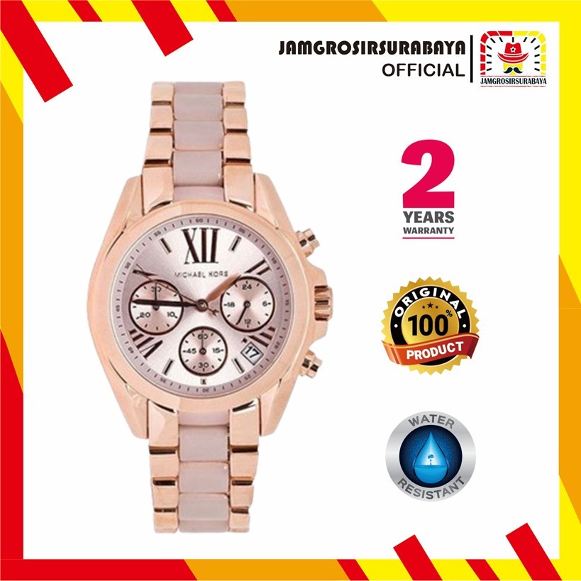 JAM TANGAN WANITA MICHAEL KORS MK6066 / MK 6066 GARANSI 2 TAHUN INCLUDE BOX ORIGINAL