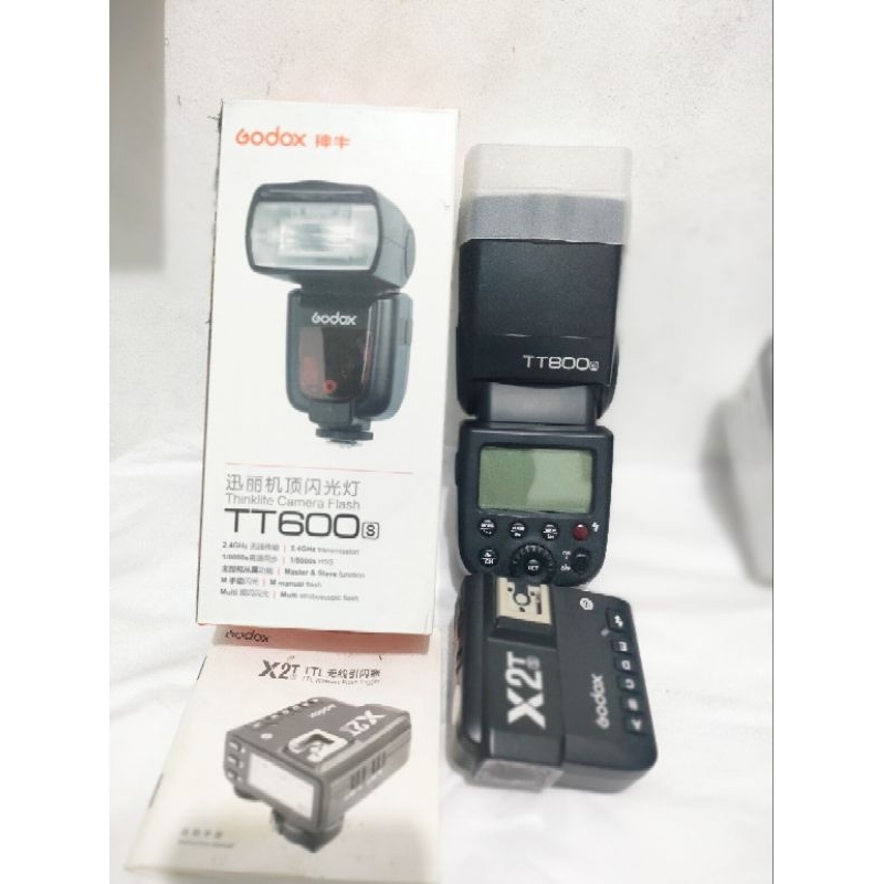 Flash godox tt600 & triger x2t for sony