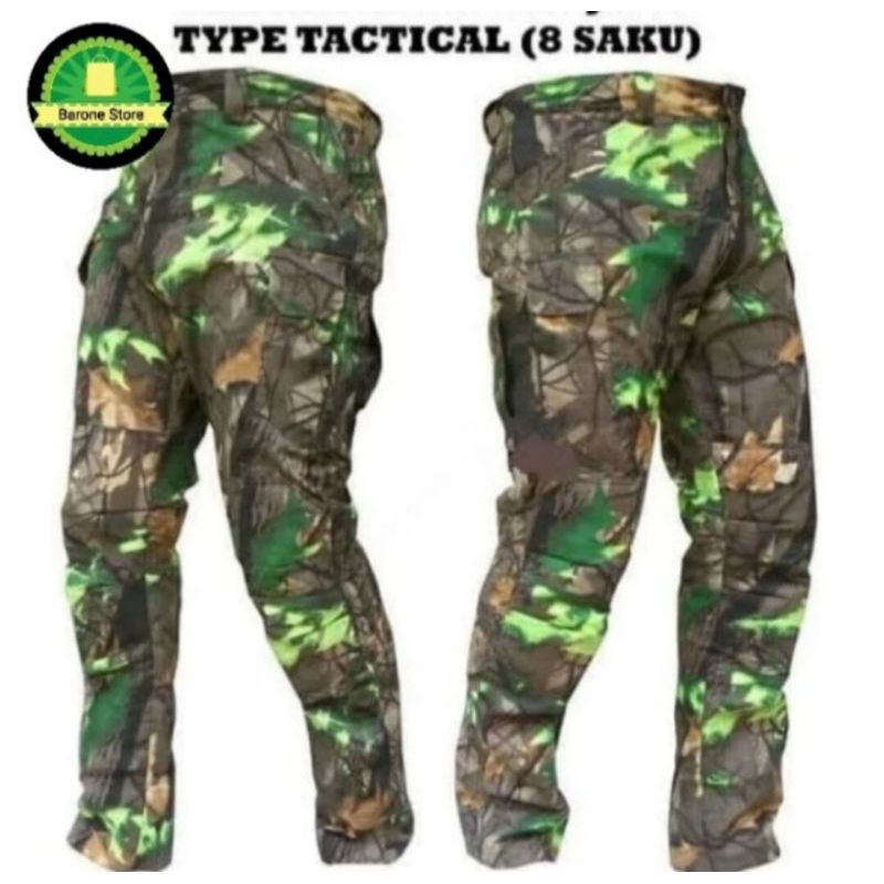Celana Blackhawk Loreng / Celana Panjang Pria / Celana Cargo Loreng