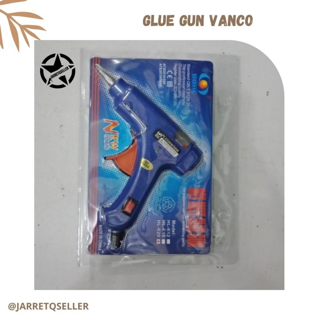 🆕 Glue Gun VANCO ||  Alat Lem Tembak  || Alat Lem Tembak Glue Gun VANCO ukuran Besar dan Kecil