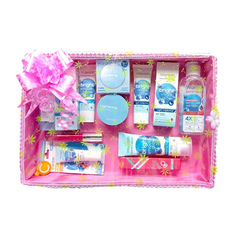 Paket Wardah Hantaran Pernikahan/Seserahan Pernikahan