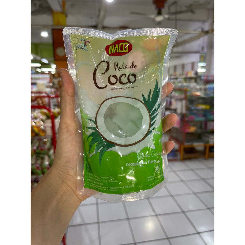 

inaco nata de coco cocopandan 360gr - inaco nata de coco cocopandan